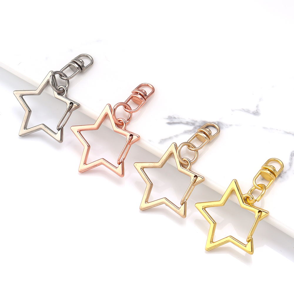 Body Jewelry Diy - 10 szt. Stopowe karabińczyki w kształcie