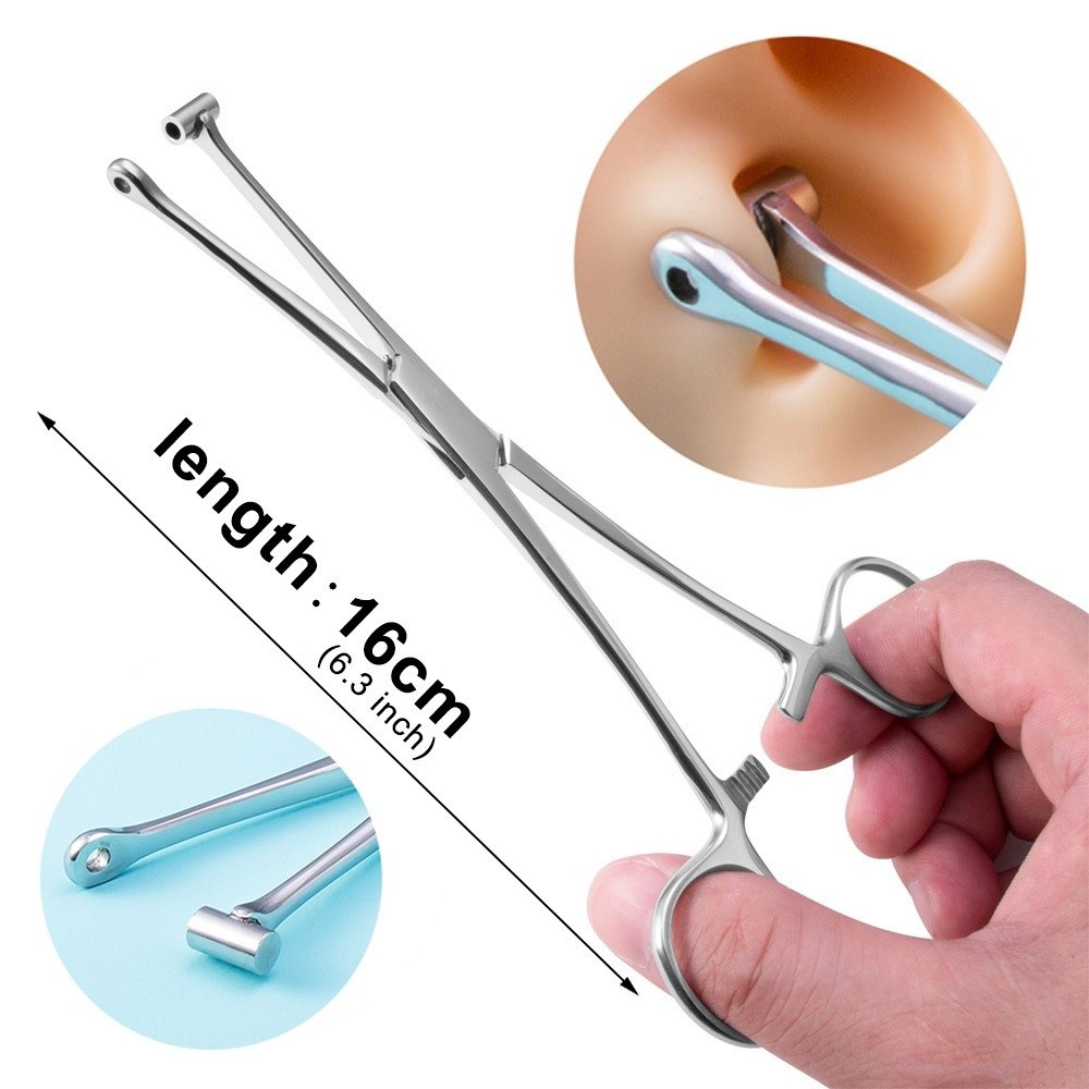 Body Jewelry Ring Opening Pliers - Profesjonalne szczypce do piercingu ze stali