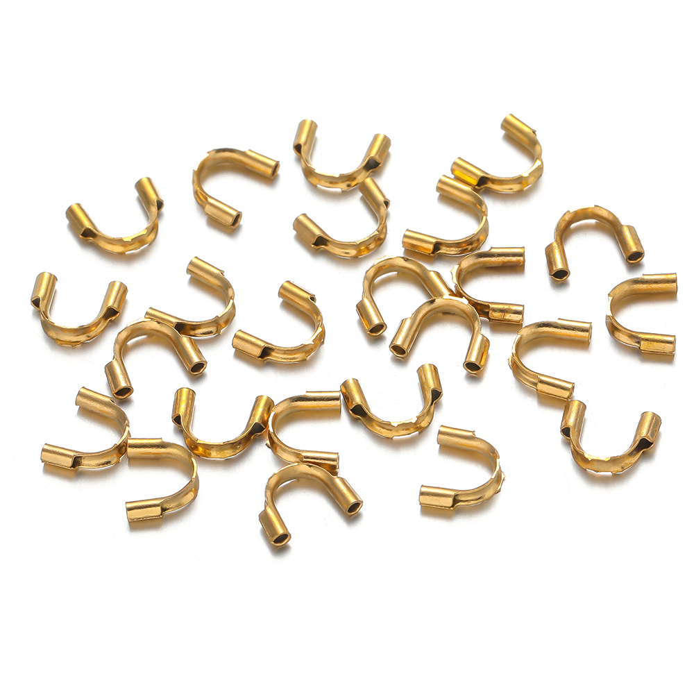 Body Jewelry Diy - 50 sztuk pozłacane klamry ze stali