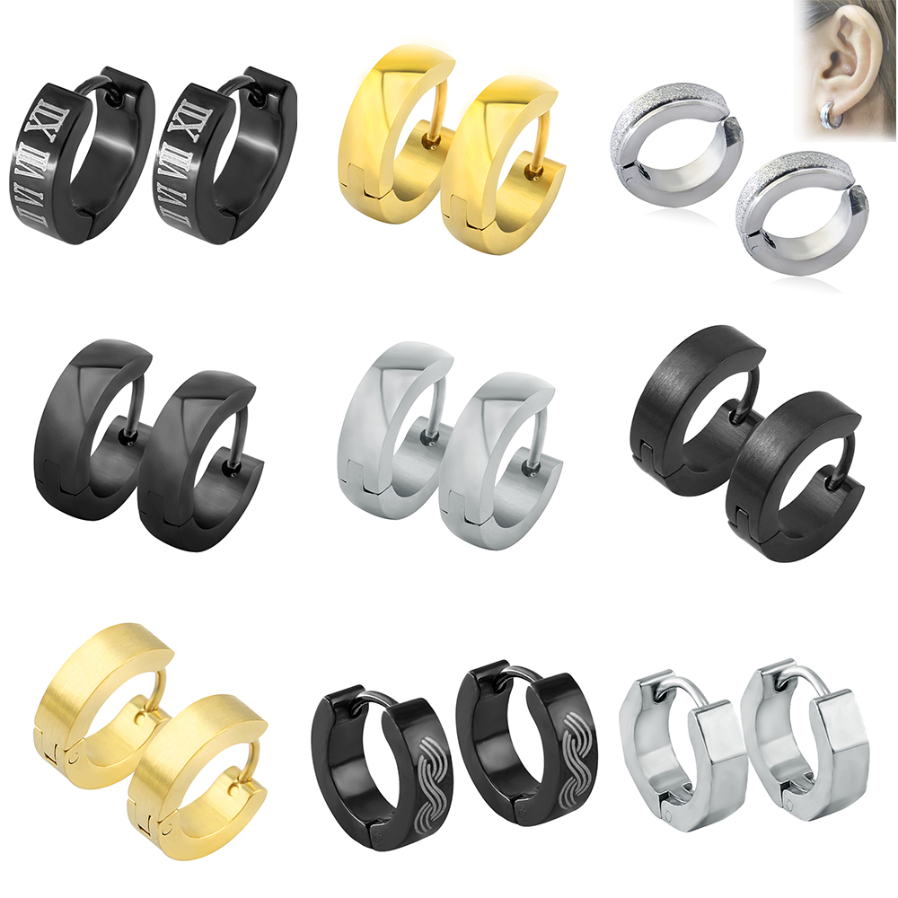Zs Body Jewelry - ZS Kpop Hoop kolczyki dla kobiet