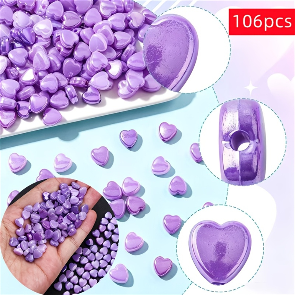 Body Jewelry Diy - 106 sztuk 9mm AB kolorowe, jednolite,