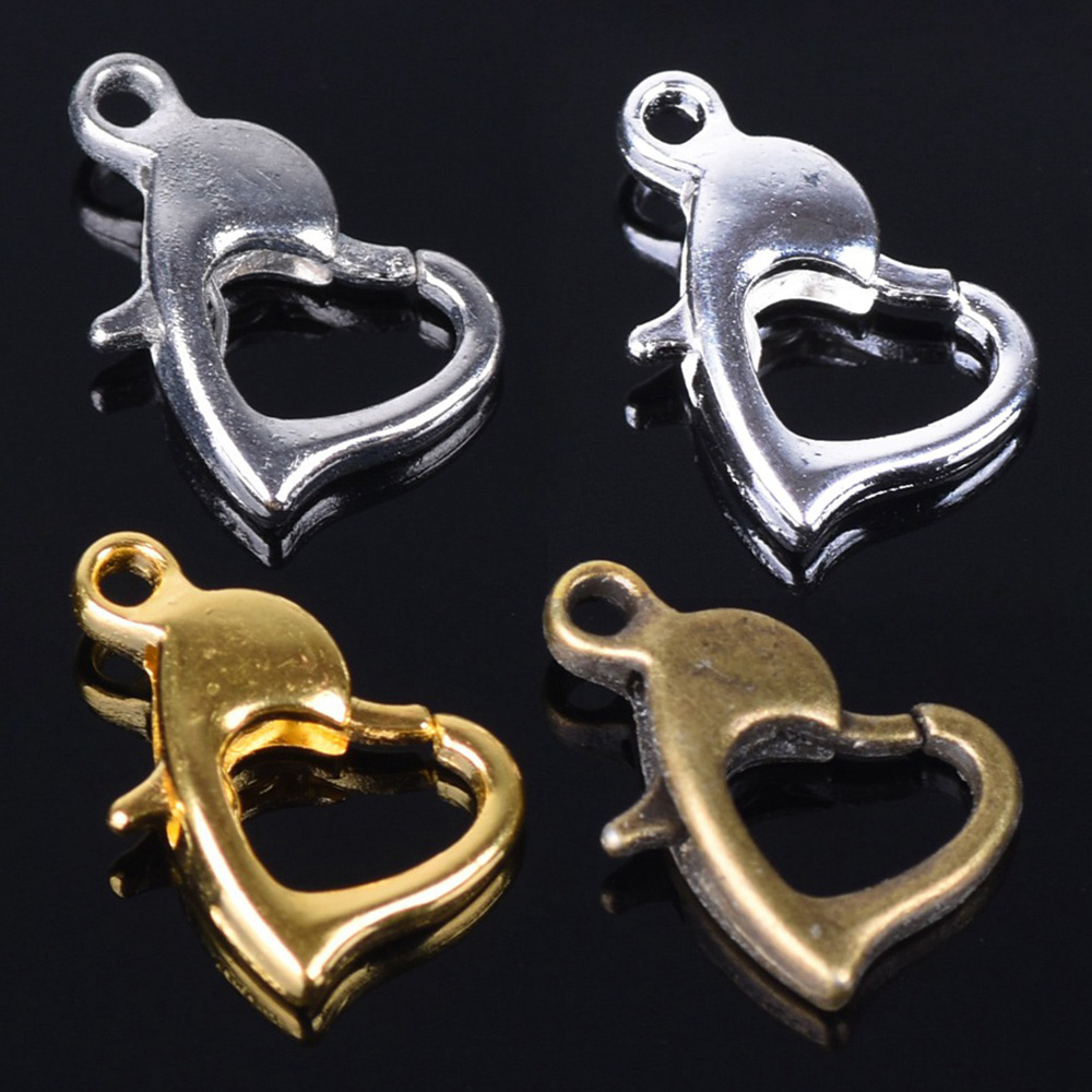 Body Jewelry Diy - 30 sztuk 12x8mm złoty/srebrny/brązowy kolor metalowy
