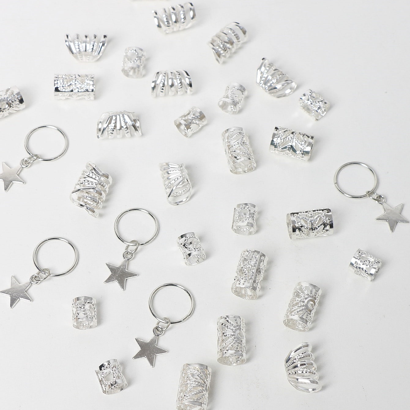 35 sztuk/zestaw srebrnych pięc – Body Jewelry Websites recenzja i cena