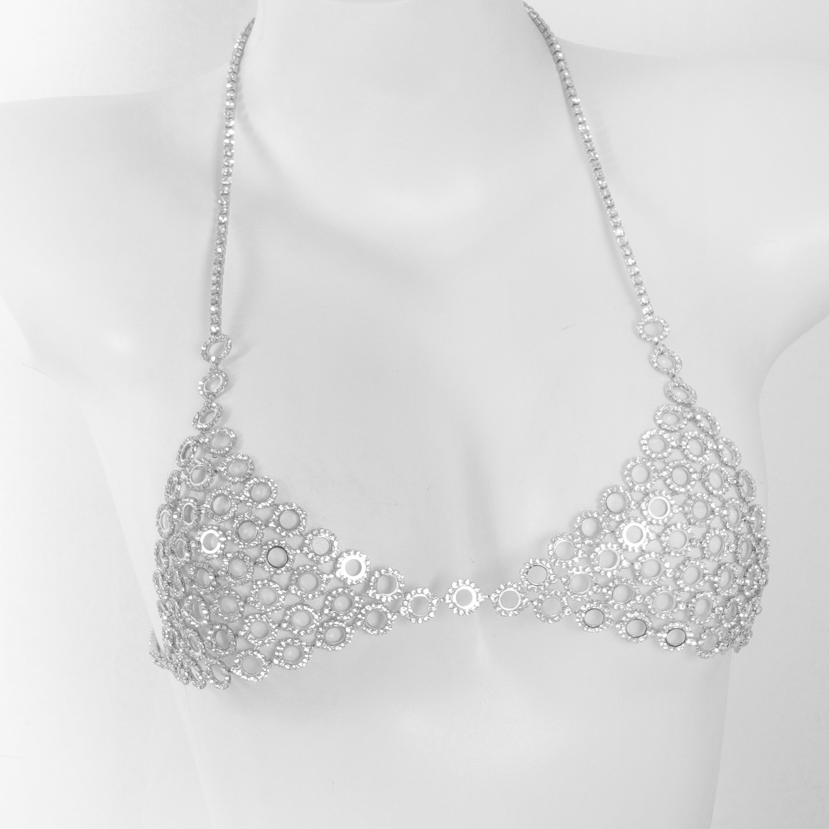 Modny okrągły łączący lekki lu – Body Jewelry Rhinestone recenzja i cena