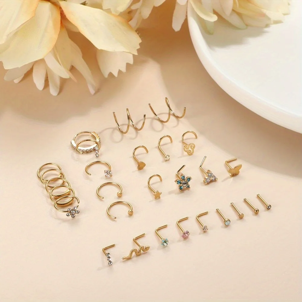 Bobisty 1 szt. Zestaw pierście – Zs Body Jewelry recenzja i cena
