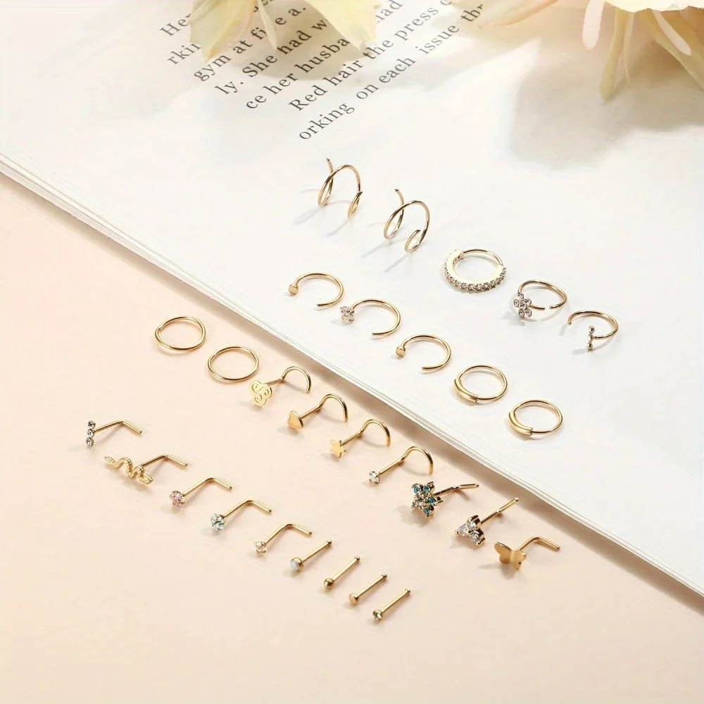 Bobisty 1 szt. Zestaw pierście – Zs Body Jewelry recenzja i cena