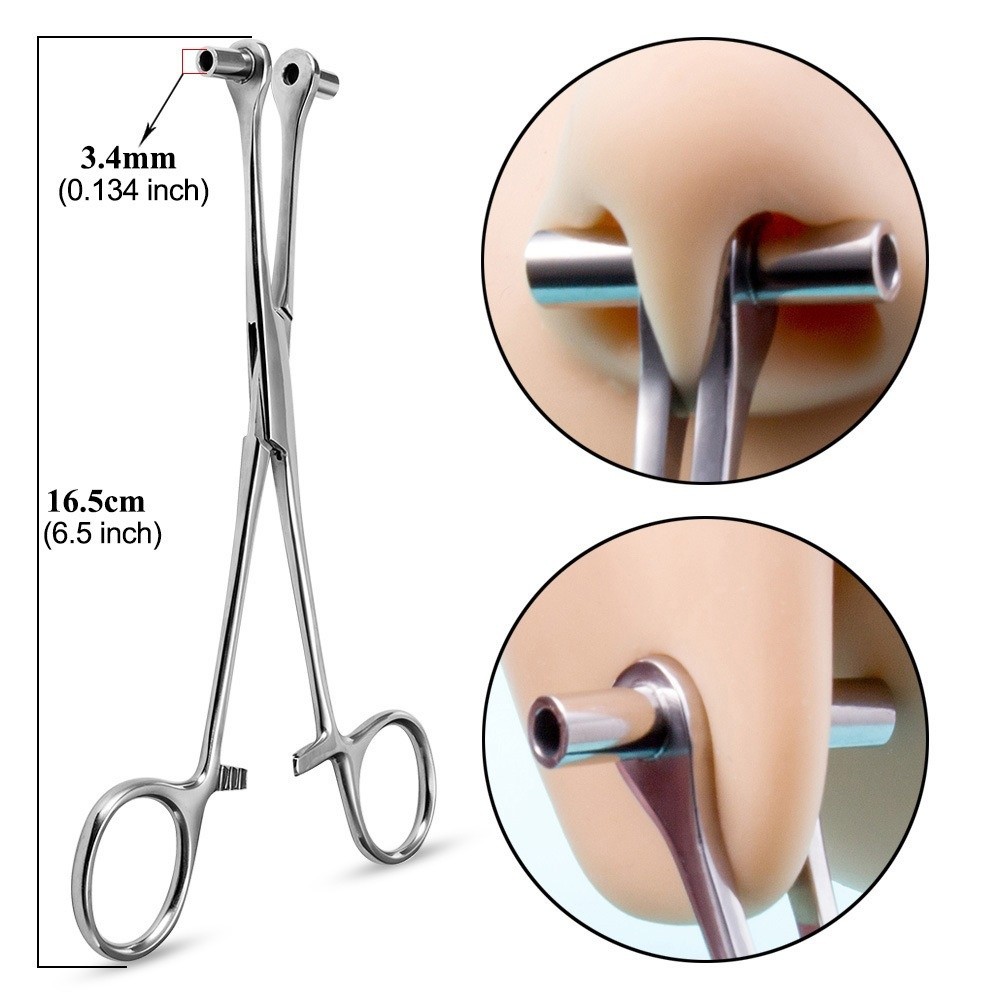 Profesjonalne szczypce do pier – Body Jewelry Ring Opening Pliers recenzja i cena