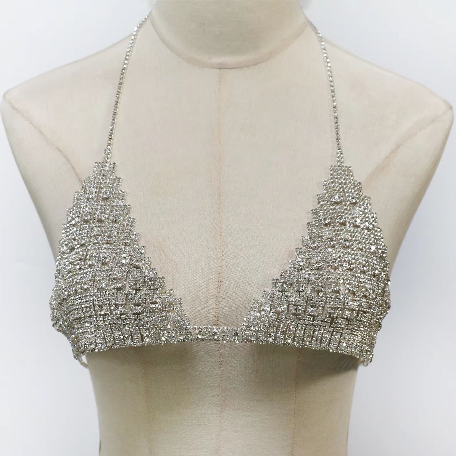1 szt. Modny, luksusowy łańcus – Body Jewelry Rhinestone recenzja i cena