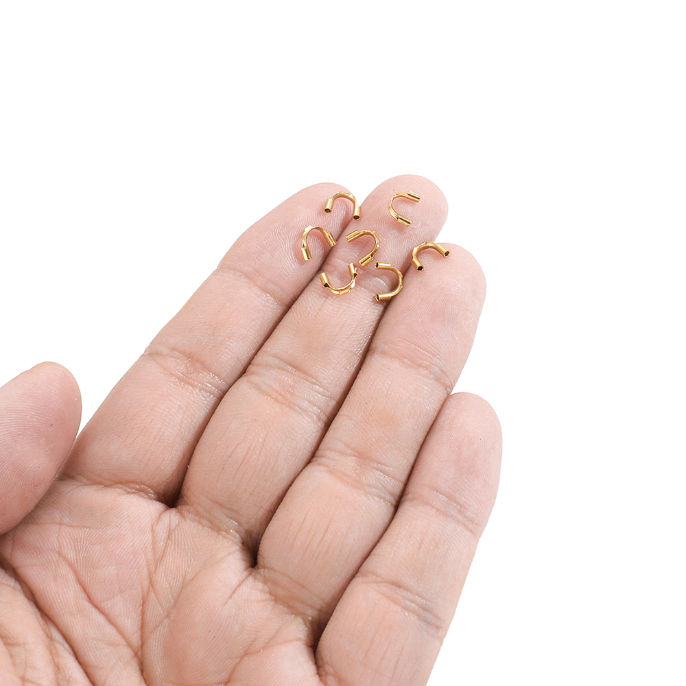 50 sztuk pozłacane klamry ze s – Body Jewelry Diy recenzja i cena