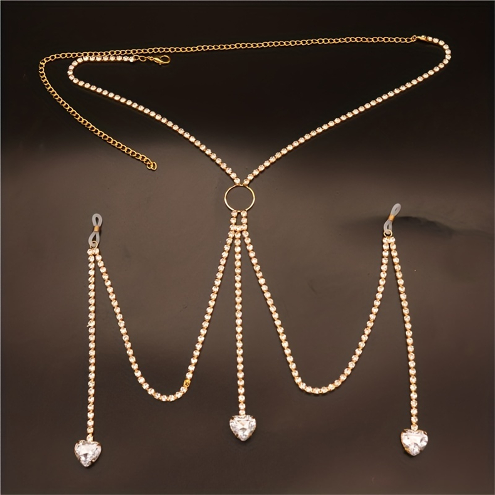 Wykwintna moda błyszczące krys – Body Jewelry Rhinestone recenzja i cena