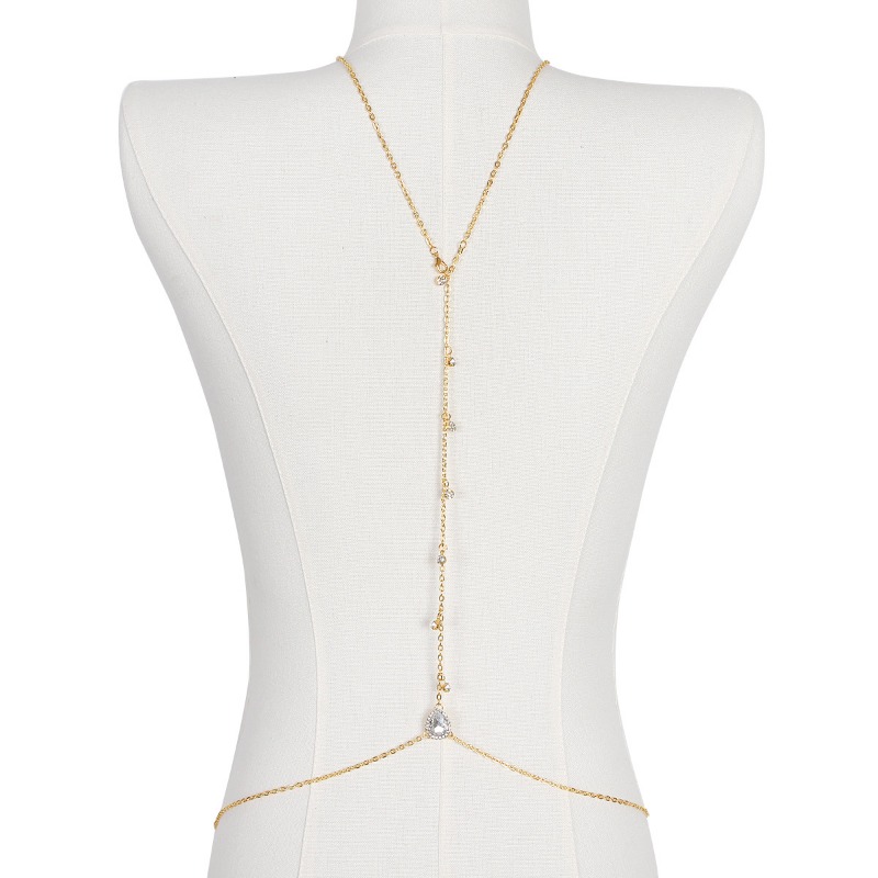 Panna młoda Backless Rhineston – Body Jewelry Sale recenzja i cena