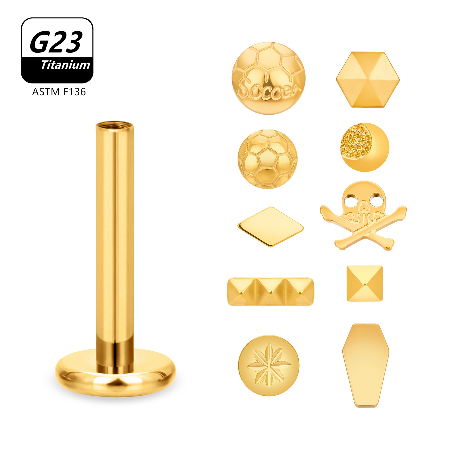 10 sztuk 16G G23 tytanowa czas – Body Jewelry Titanium recenzja i cena