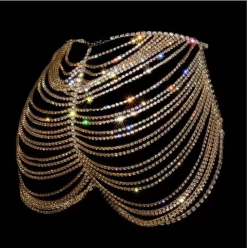 1 szt. Seksowna, modna spódnic – Body Jewelry Rhinestone recenzja i cena