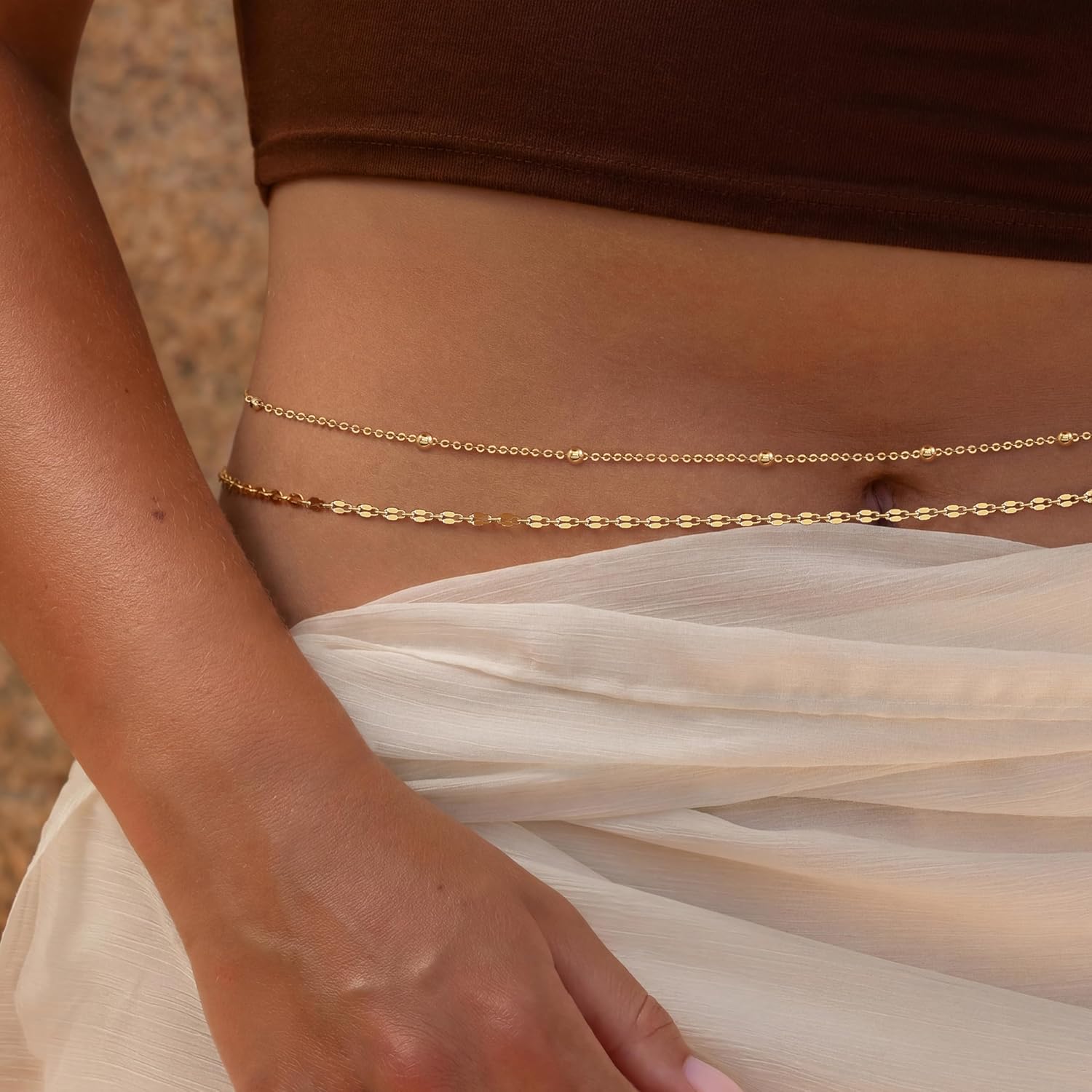 Pozłacany 14-karatowym złotem  – Body Jewelry Sale recenzja i cena